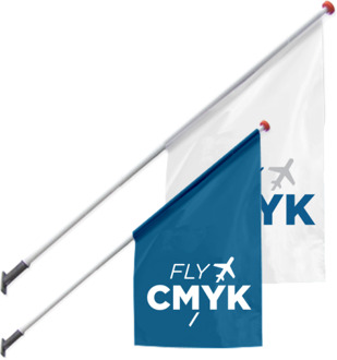 Kioskvlaggen bedrukken met een uniek ontwerp drukken