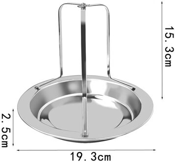 Kip Eend Houder Duurzaam Rack Grill Stand Roosteren Voor Bbq Rib Non Stick Carbon Staal Gadgets Inteligentes # N