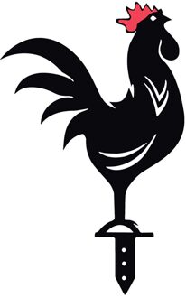 Kip Familie Hen Tuin Decoratie Acryl Hollow Out Kip Familie Tuin Standbeeld Achtertuin Gazon Stakes Kip Yard Art #38