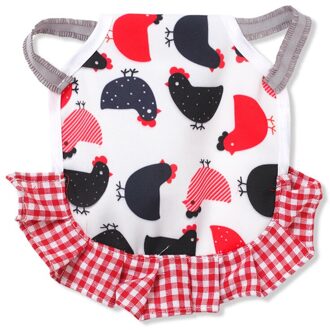 Kip Vleugel Back Protector Kip Harnas Vesten Hen Met Bijpassende Elastische Riem Ademend Gevogelte Back Protector Kip Schort 2