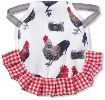 Kip Vleugel Back Protector Kip Harnas Vesten Hen Met Bijpassende Elastische Riem Ademend Gevogelte Back Protector Kip Schort 4