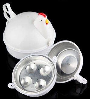 Kip Vormige Huishoudelijke Healthly Thuis Hittebestendige Makkelijk Schoon Koken Gestoomde Keuken Magnetron Eierkoker