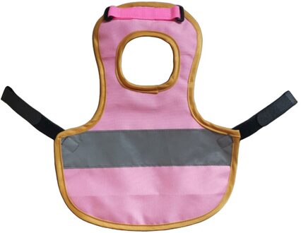 Kip Zadel Met Verstelbare Bandjes Voor Kleine Medium Grote Hens Gevogelte roze