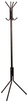 Kipit Kapstok - zwart - 175 x 48 cm - metaal - staand - staande kapstok
