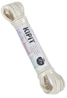 Kipit Waslijn - 10 meter - PVC - wit - drooglijn / waslijndraad