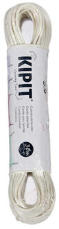 Kipit Waslijn - 30 meter - PVC - wit - drooglijn / waslijndraad