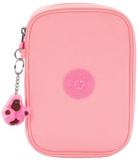 Kipling 100 Pens coral sea Etui Roze - H 21 x B 15 x D 5 cm