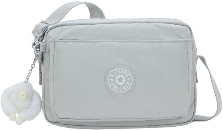 Kipling Abanu M easy grey damestas Grijs - H 17 x B 24 x D 9 cm