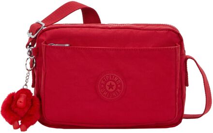 Kipling Abanu M ruby red damestas Rood - H 17 x B 24 x D 9 cm
