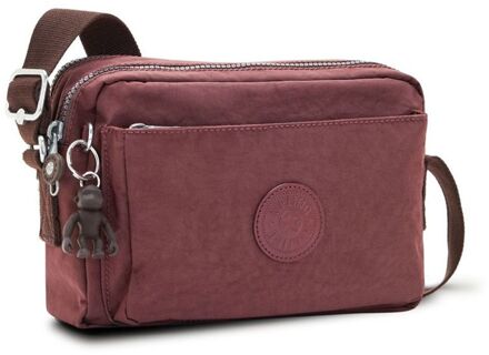 Kipling Abanu Medium Crossbody Mahogany red