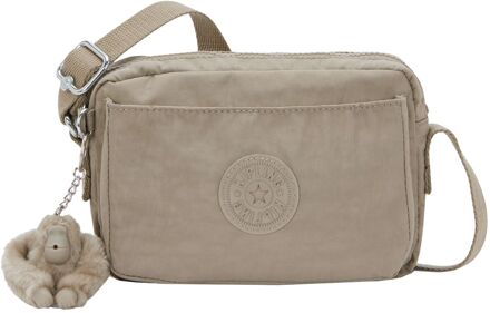 Kipling Abanu soft taupe damestas - H 13.5 x B 20 x D 7.5 cm