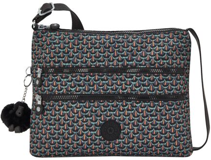 Kipling Alvar prt ac geo feather damestas Multicolor - H 26 x B 33 x D 4.5 cm