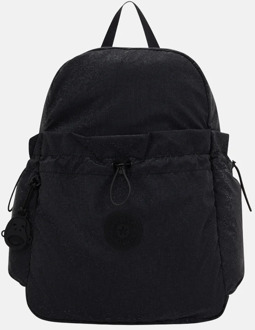 Kipling Amita Gorilla rugzak shiny pixel Zwart