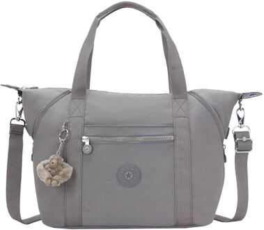 Kipling Art inviting grey handtas dames Grijs - H 27 x B 44 x D 20 cm