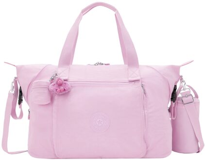 Kipling Art M Baby Bag blooming pink Luiertas Roze - H 32 x B 58 x D 20