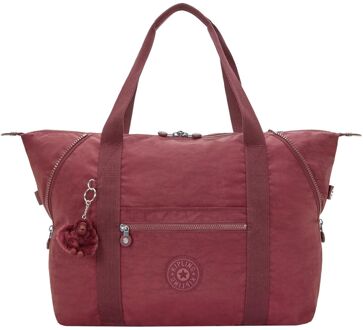 Kipling Art M lounge wine weekendtas handbagage Rood - H 32 x B 58 x D 20 cm