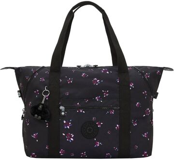 Kipling Art M prt ac night flower weekendtas handbagage Multicolor - H 32 x B 58 x D 20 cm
