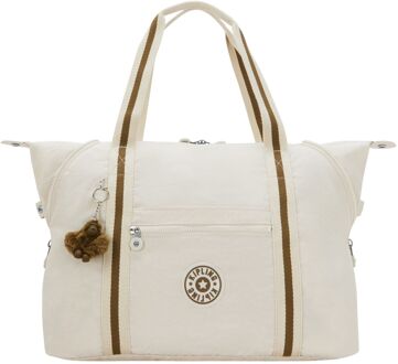 Kipling Art M soft sand weekendtas handbagage Zand - H 32 x B 58 x D 20 cm