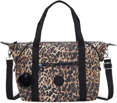 Kipling Art prt ac wild leopard handtas dames Multicolor - H 27 x B 44 x D 20 cm
