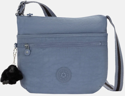 Kipling Arto crossbody tas blue stone Lichtblauw