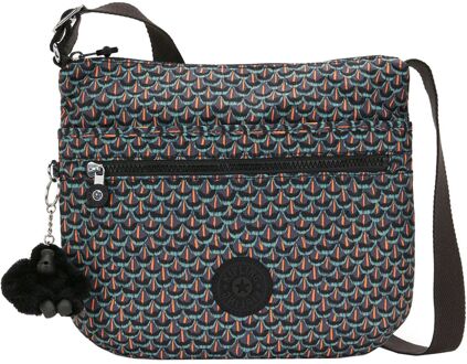 Kipling Arto prt ac geo feather damestas Multicolor - H 26 x B 29 x D 4 cm