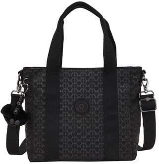Kipling Asseni Mini Schoudertas Signature Emb black
