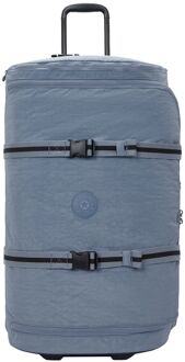 Kipling Aviana L b blue stonereistas met wielen Blauw - H 76 x B 43.5 x D 37 cm