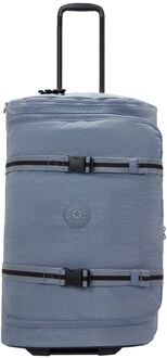 Kipling Aviana M b blue stonereistas met wielen Blauw - H 68 x B 41 x D 34.5 cm