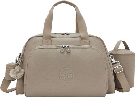 Kipling Canama soft taupe damestas luiertas - H 28 x B 43.5 x D 27.5 cm