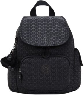 Kipling City Pack Mini Backpack Signature Emb black