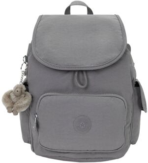 Kipling City Pack S inviting grey rugzak Grijs - H 33.5 x B 27 x D 19 cm