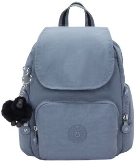 Kipling City Zip rugzak mini blue stone Lichtblauw
