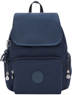 Kipling City Zip S b el infinite blue rugzak Blauw - H 33.5 x B 27 x D 19 cm