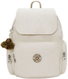 Kipling City Zip S soft sand rugzak Zand - H 33.5 x B 27 x D 19 cm