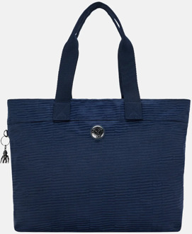 Kipling Colissa up night shopper ocean jacquard Blauw - No Size