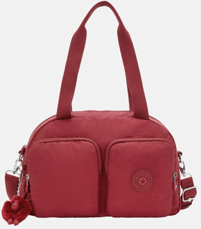 Kipling Cool Defea schoudertas funky red Rood