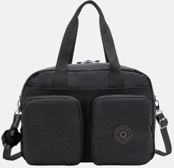 Kipling Defea Xl black noir weekendtas handbagage Zwart - H 31.5 x B 44 x D 21 cm