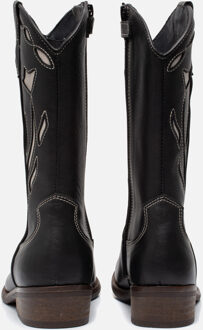 Kipling El Paso Cowboylaarzen zwart Leer - 28,29,30,32