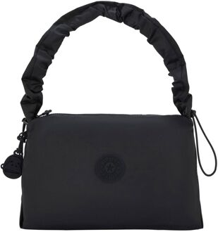 Kipling Eleni M gg simply black handtas dames Zwart - H 17.5 x B 27.5 x D 12 cm