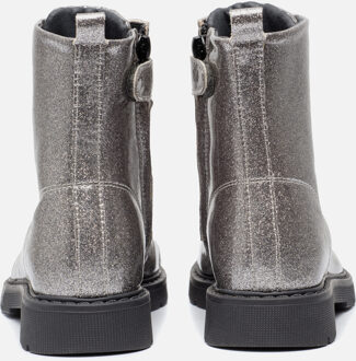 Kipling Ella Veterboots zilver Pu - 27,28,29,30,32,33,34