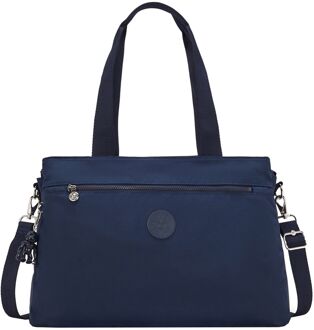 Kipling Elysia shopper infinite blue Blauw