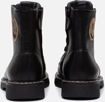 Kipling Evita 1 Veterboots zwart Leer - 26,27,28,29,30,31,32,34
