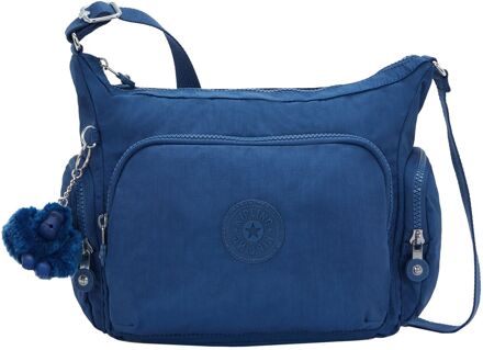 Kipling Gabb S casual blue damestas Blauw - H 22 x B 31 x D 14.5 cm