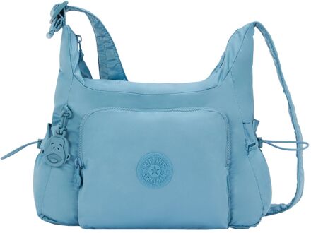 Kipling Gabb S fc sounds blue grgz damestas Blauw - H 22 x B 31 x D 14.5 cm