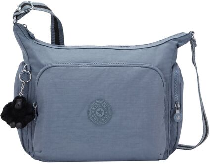 Kipling Gabb schoudertas blue stone Lichtblauw