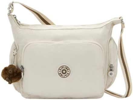 Kipling Gabb soft sand damestas Zand - H 30 x B 35.5 x D 18.5 cm