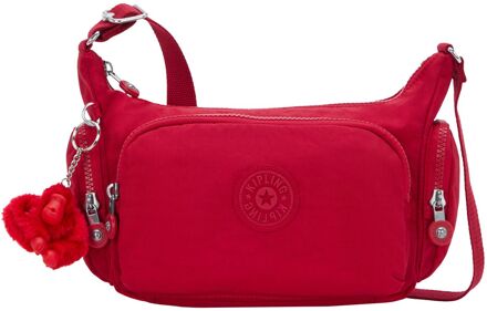 Kipling Gabbette S ruby red damestas Rood - H 18 x B 30 x D 9 cm