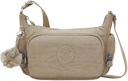 Kipling Gabbette S soft taupe damestas - H 18 x B 30 x D 9 cm