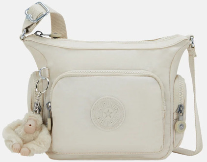 Kipling Gabbie crossbody tas mini hideaway beige
