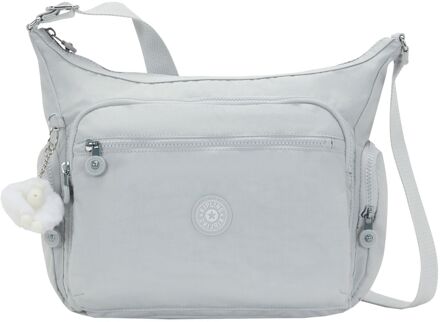 Kipling Gabbie easy grey schoudertas dames Grijs - H 30 x B 35.5 x D 18.5 cm